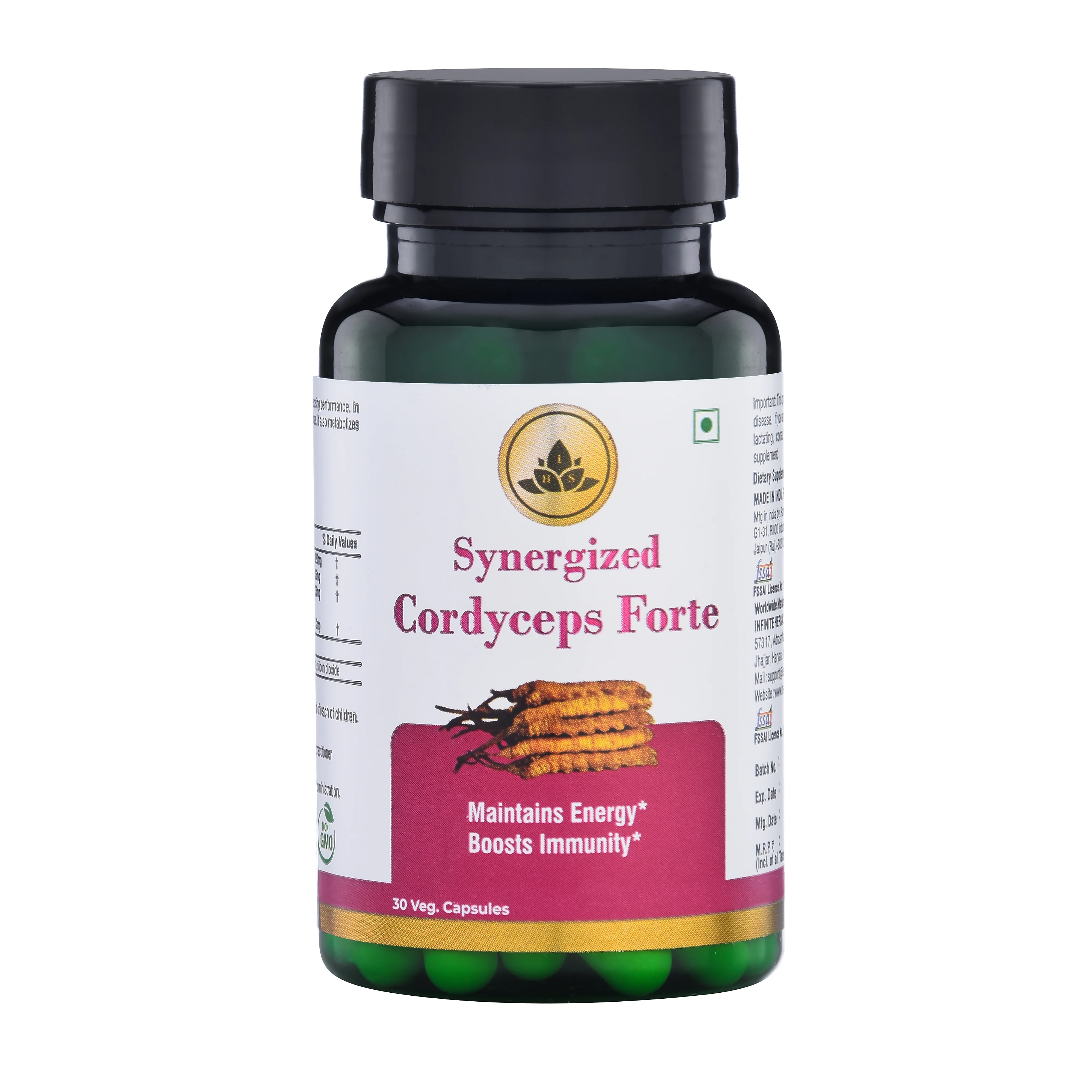 Synergized Cordyceps Forte Anti Aging Herbs